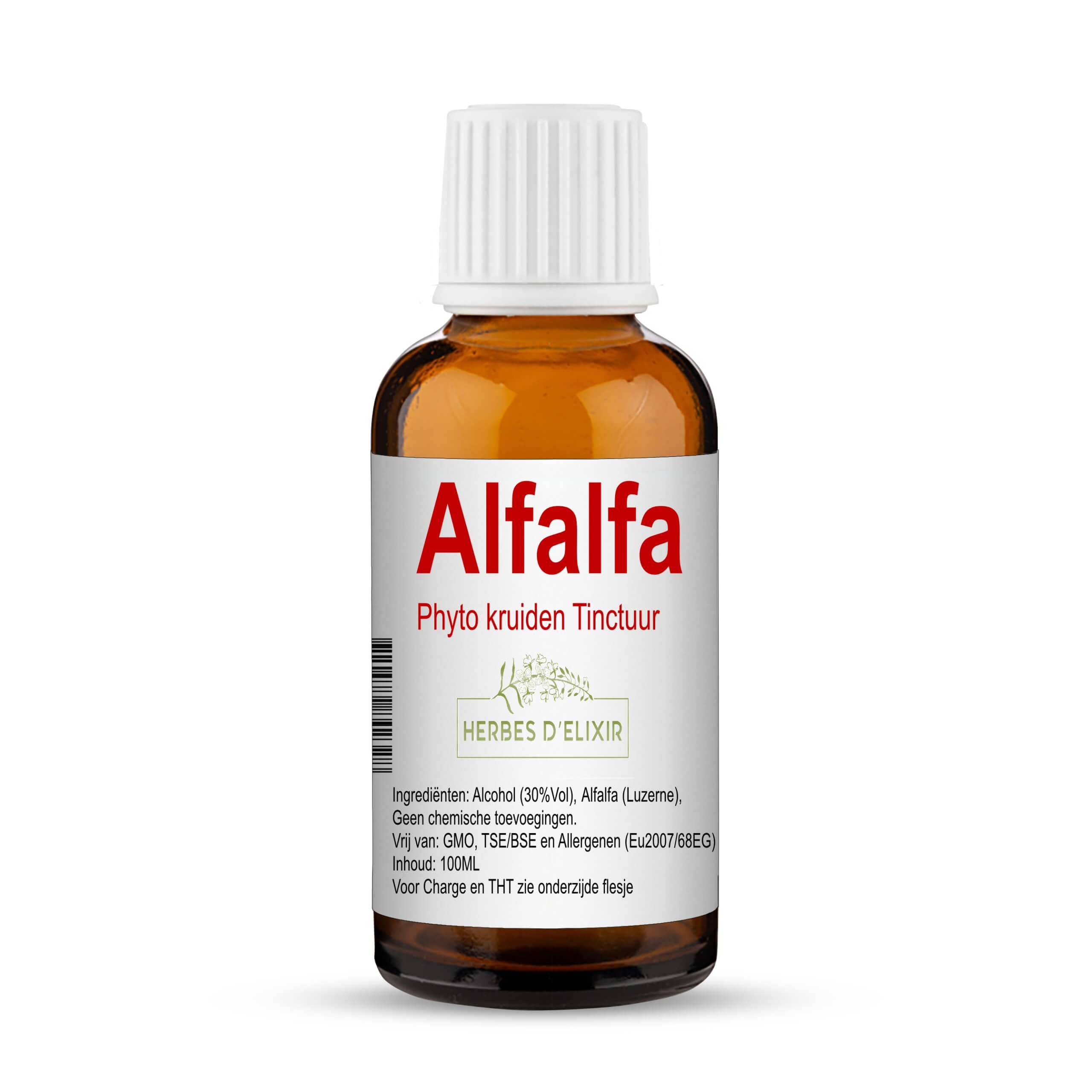 Alfalfa tinctuur - 100 ml - Herbes D'elixir