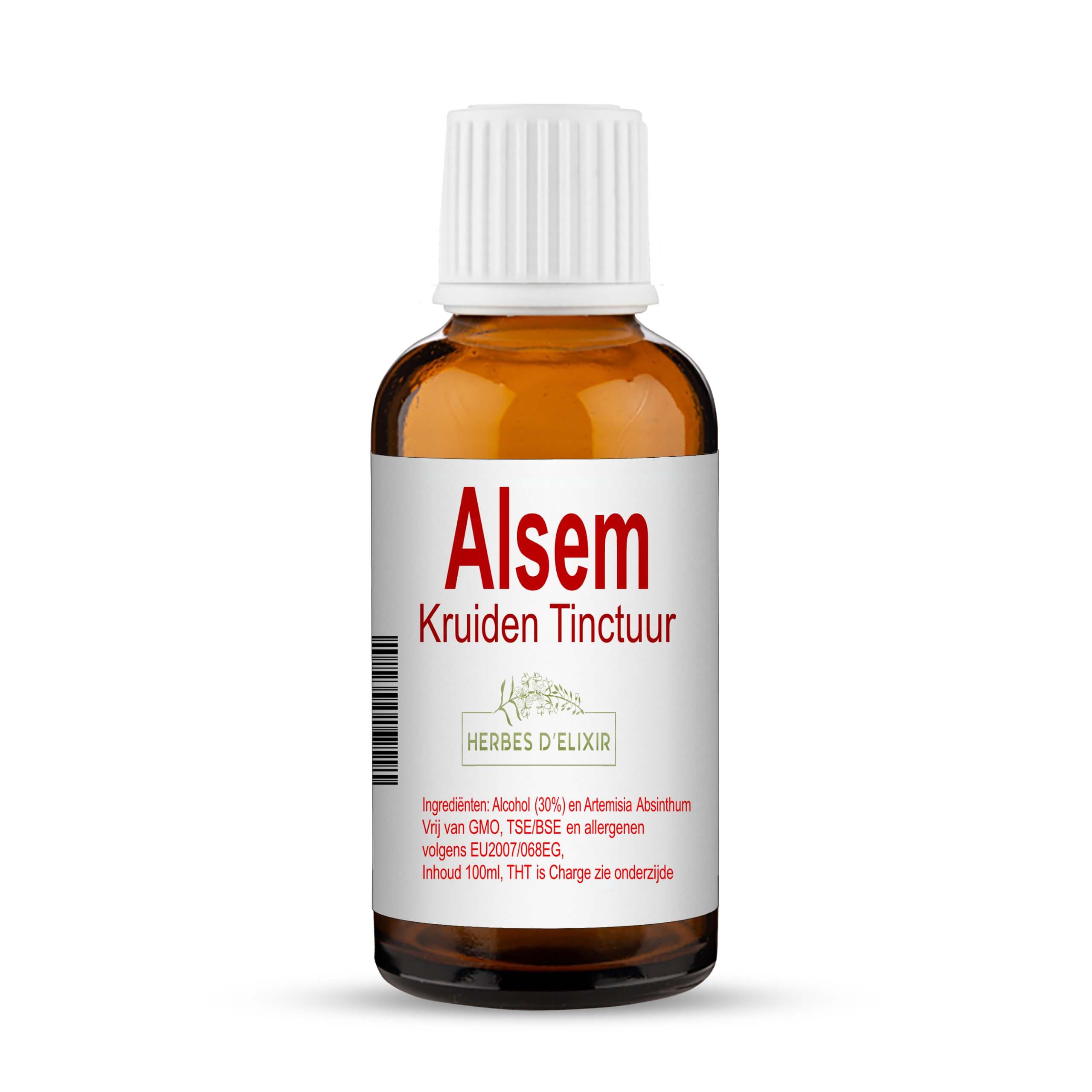 Alsem Kruiden Tinctuur - 100 ml - Herbes D'elixir