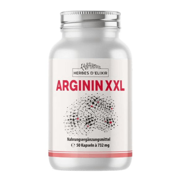 Arginin XXL - 50 capsules - 100% pure arginine