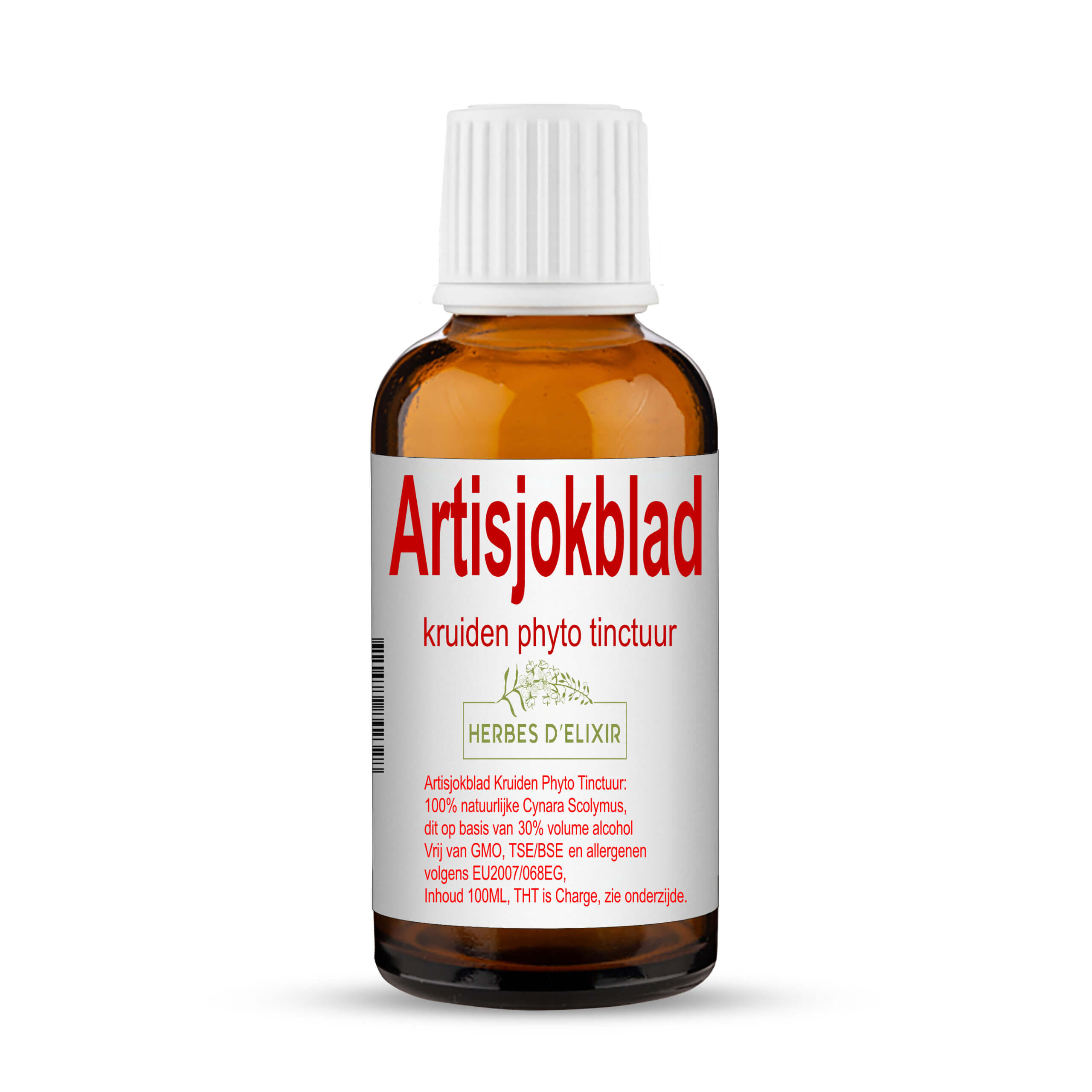 Artisjokblad tinctuur - 100 ml - Herbes D'elixir