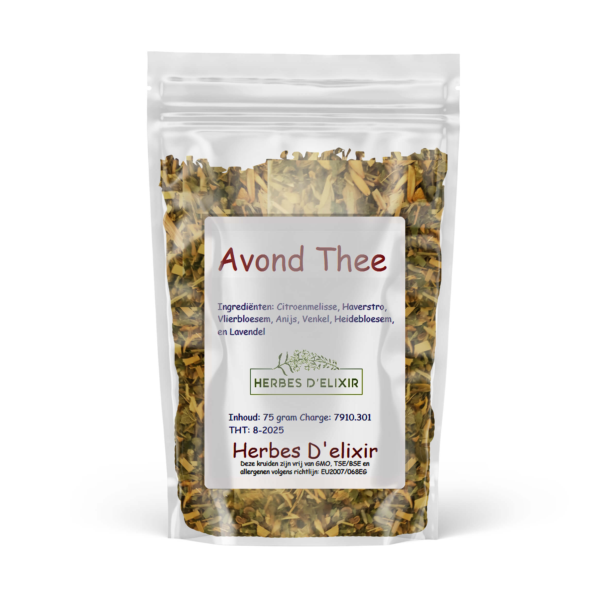 Avond thee - kruidenthee - 75 gram - ontspannen