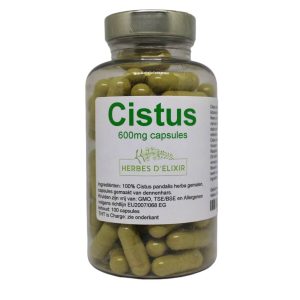 Cistus capsules - 600 mg - 100 capsules