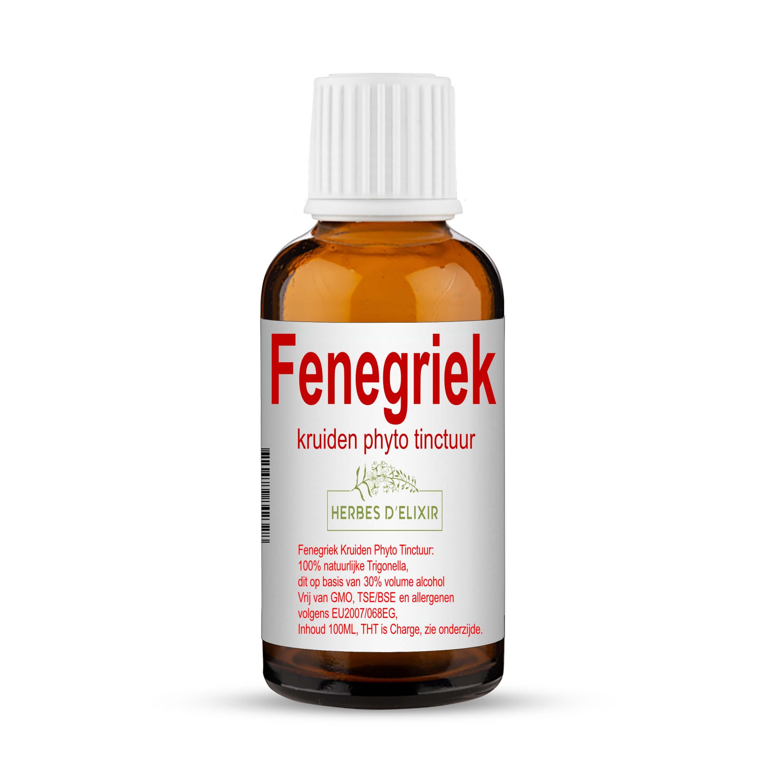 Fenegriek tinctuur - 100 ml - Herbes D'elixir
