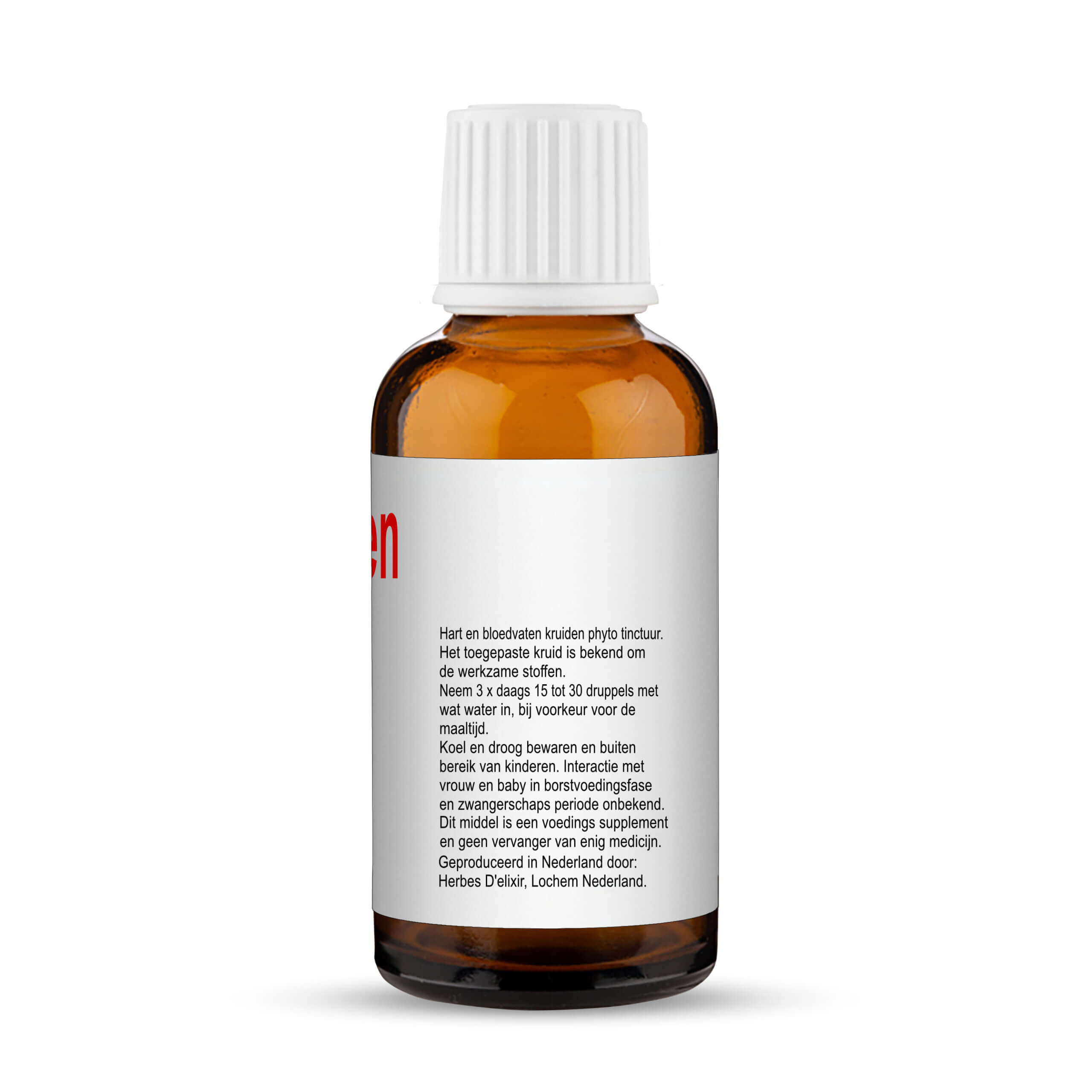 Hart en Bloedvaten Tinctuur - 100 ml - Herbes D'elixir - Afbeelding 2