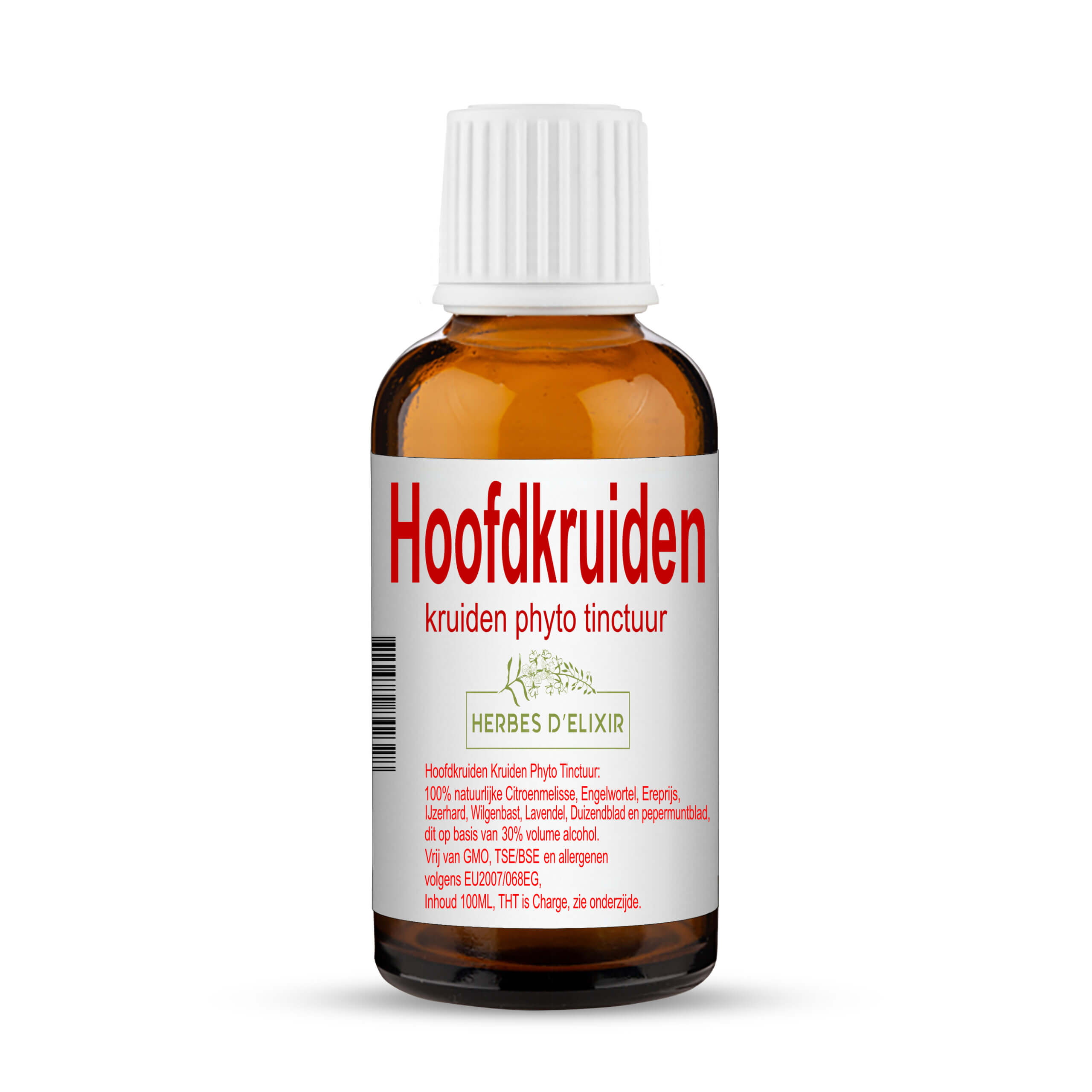 Hoofdkruiden tinctuur - 100 ml - Herbes D'elixir