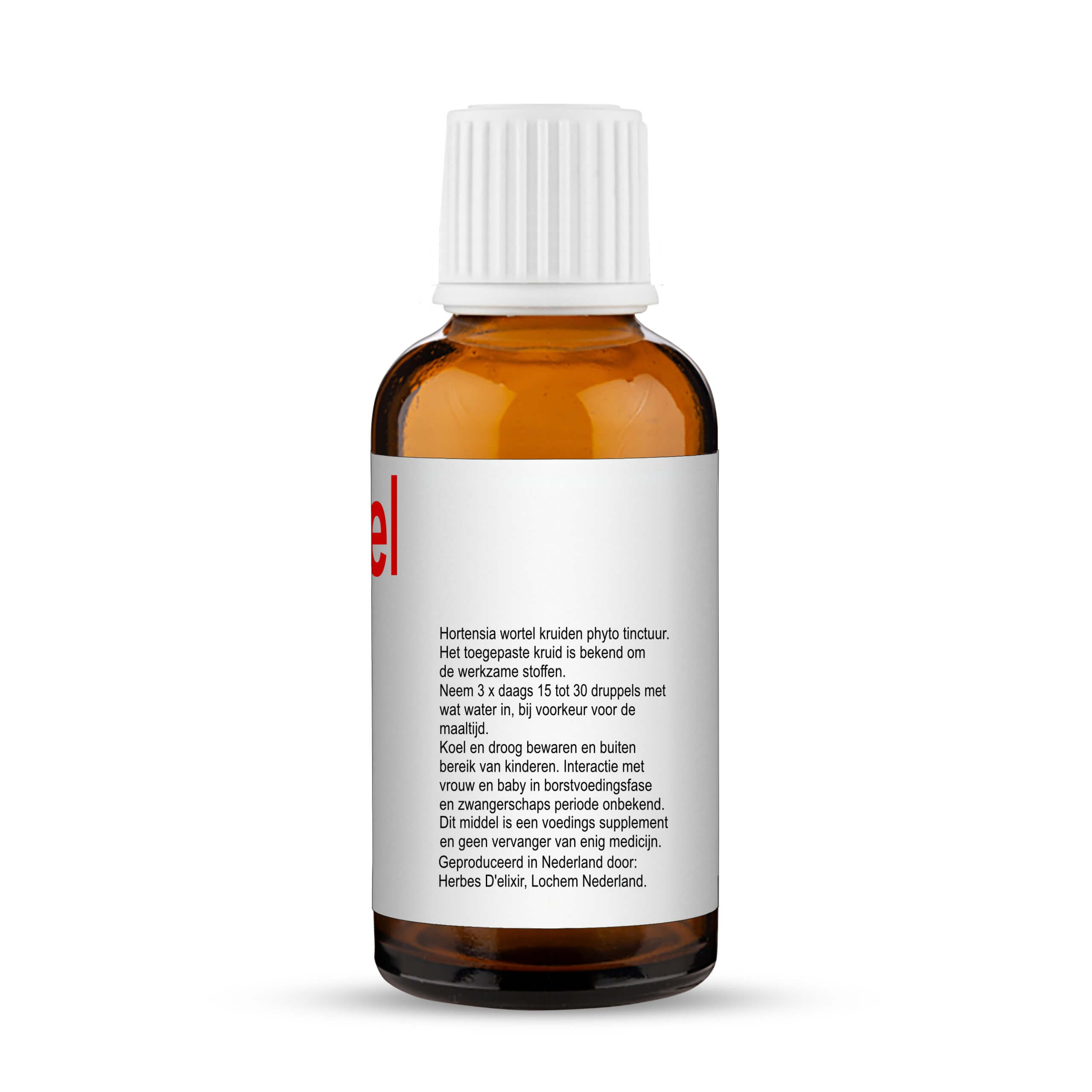 Hortensia wortel tinctuur - 100 ml - Herbes D'elixir - Afbeelding 2