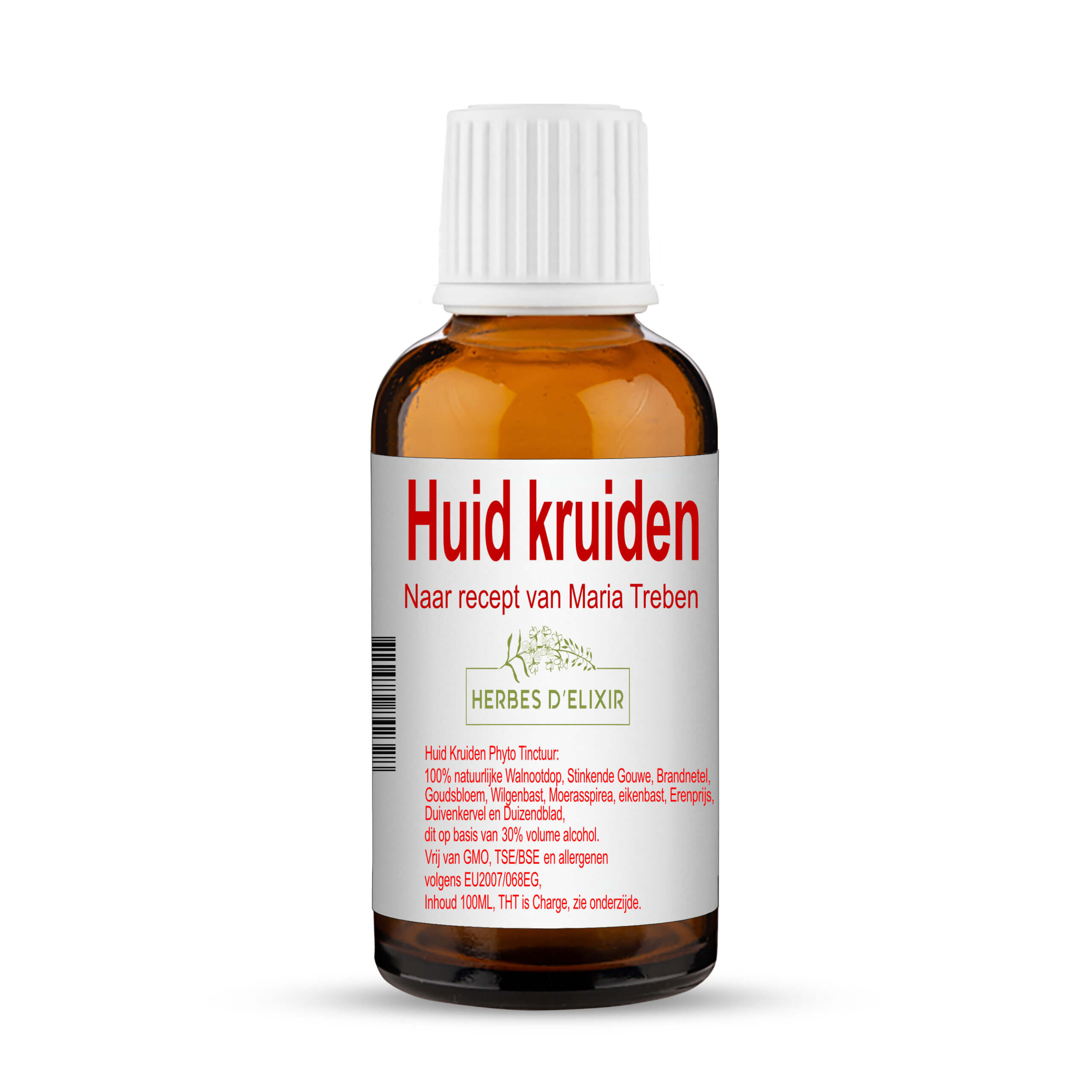 Huidkruiden tinctuur - 100 ml - Herbes D'elixir