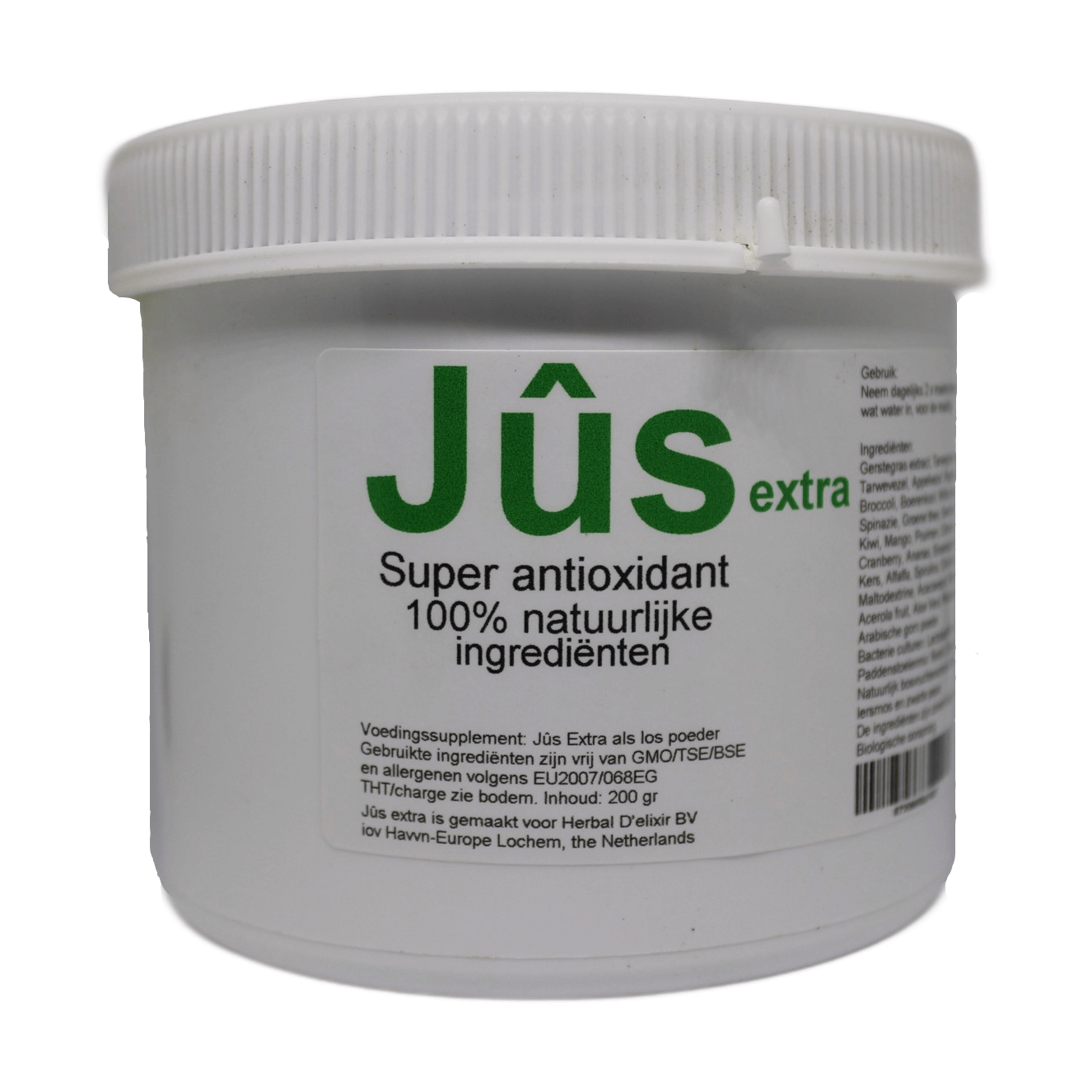 Jûs extra poeder - uitgebalanceerde mix - 200 gram