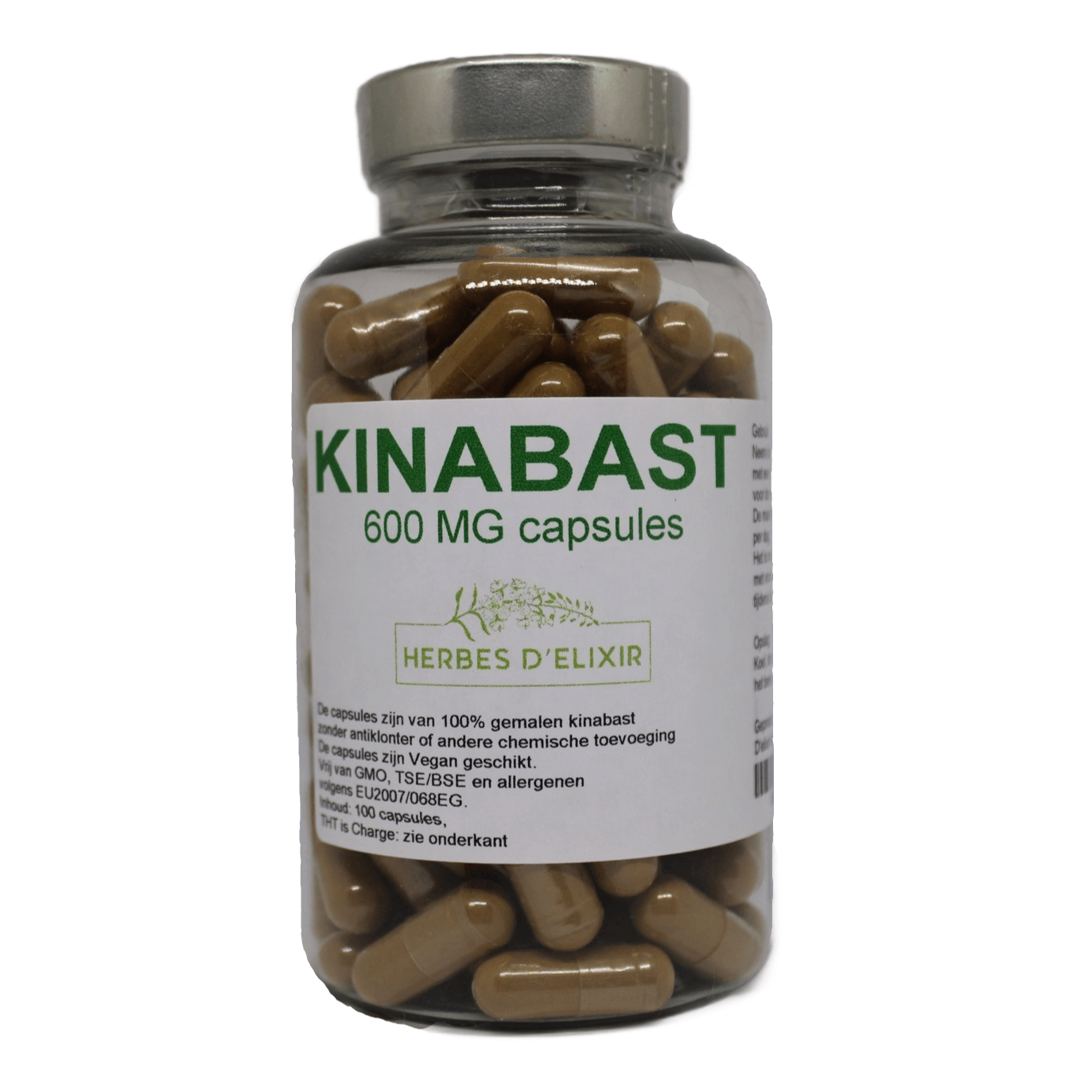 Kinabast capsules - 600 mg - 100 capsules