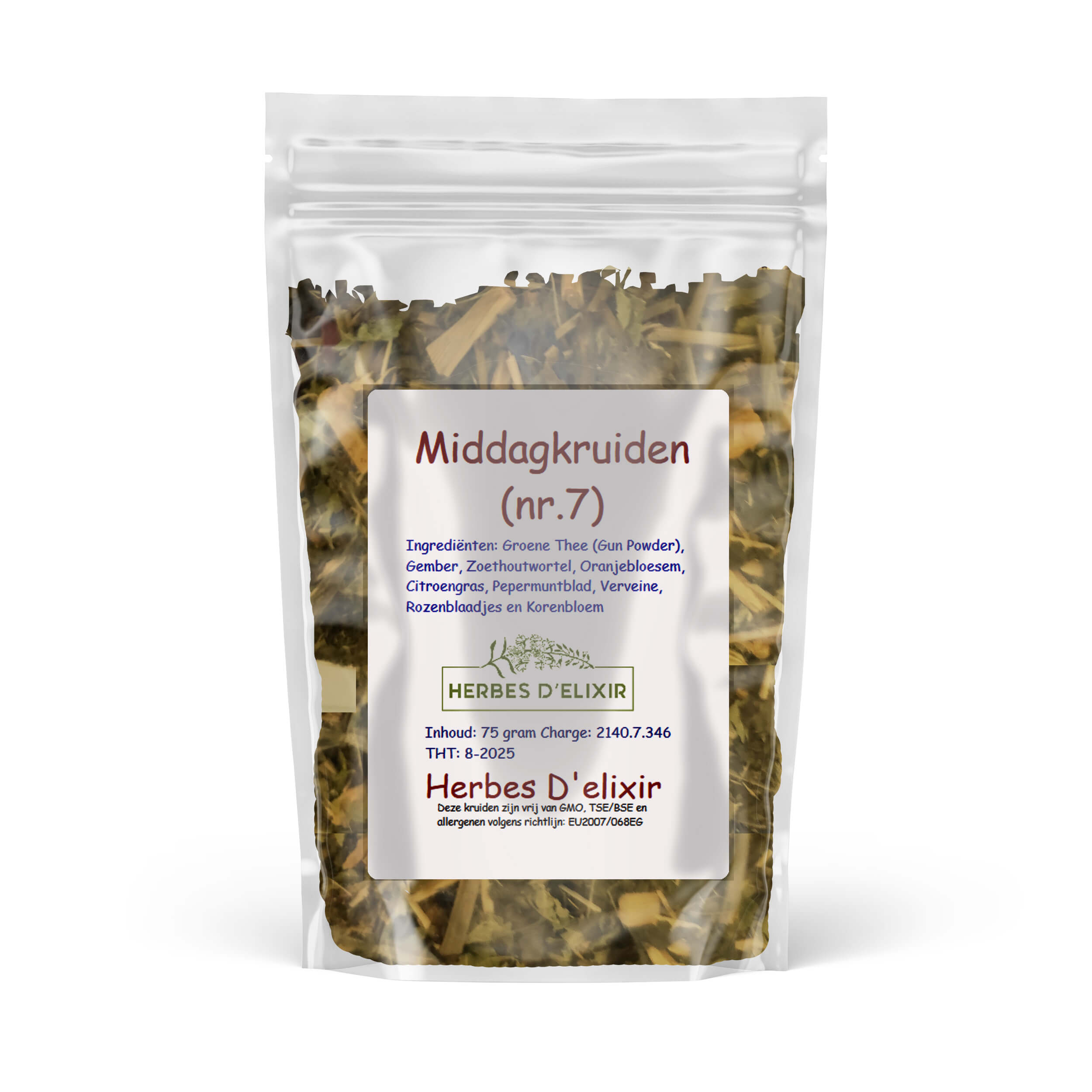 Middag kruiden (nr.7) - kruidenthee - 75 gram