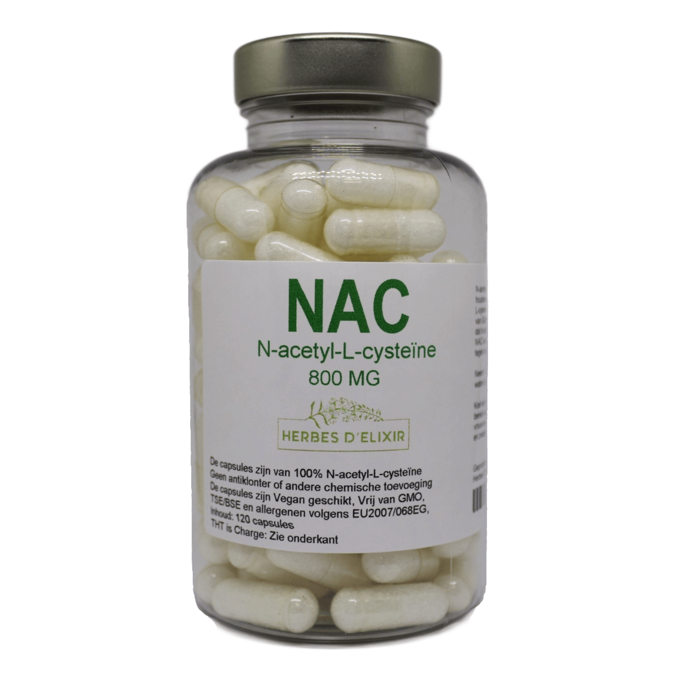 N-acetylcysteïne (NAC) - 800 mg - 100 capsules