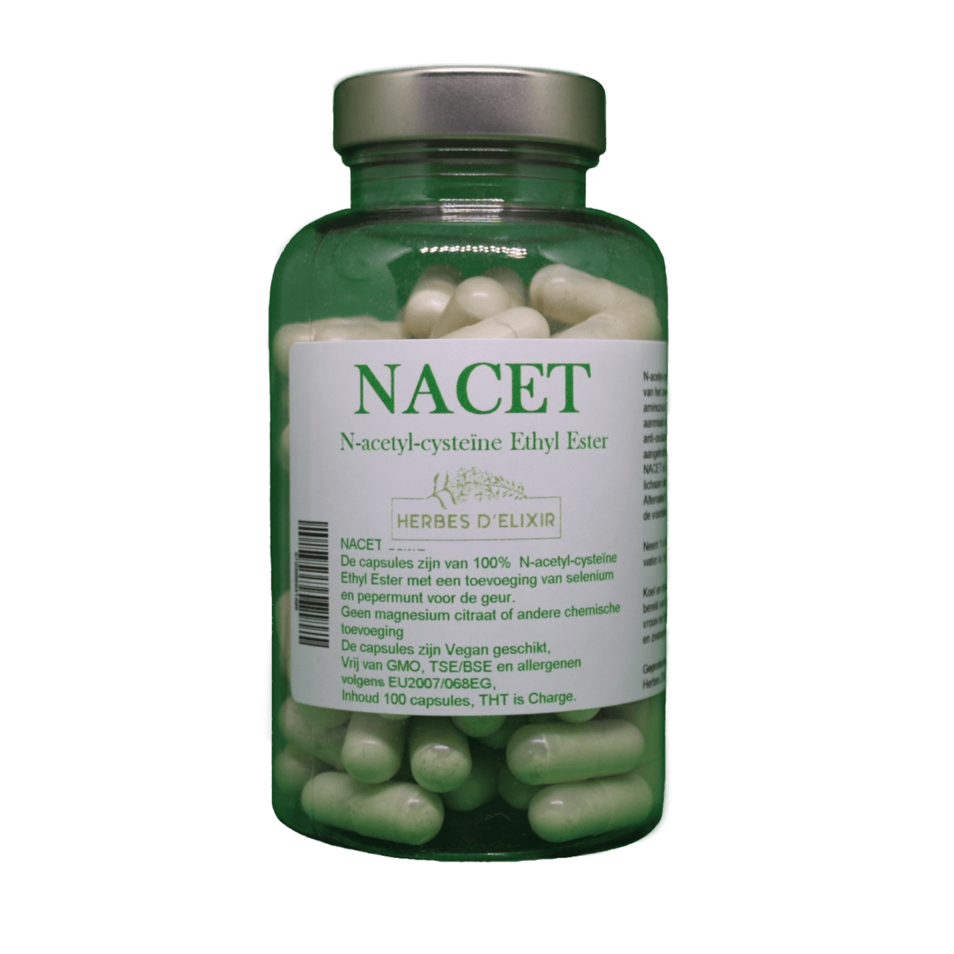 N-Acetyl-Cysteïne Ethyl Ester (Nacet) - 100 capsules