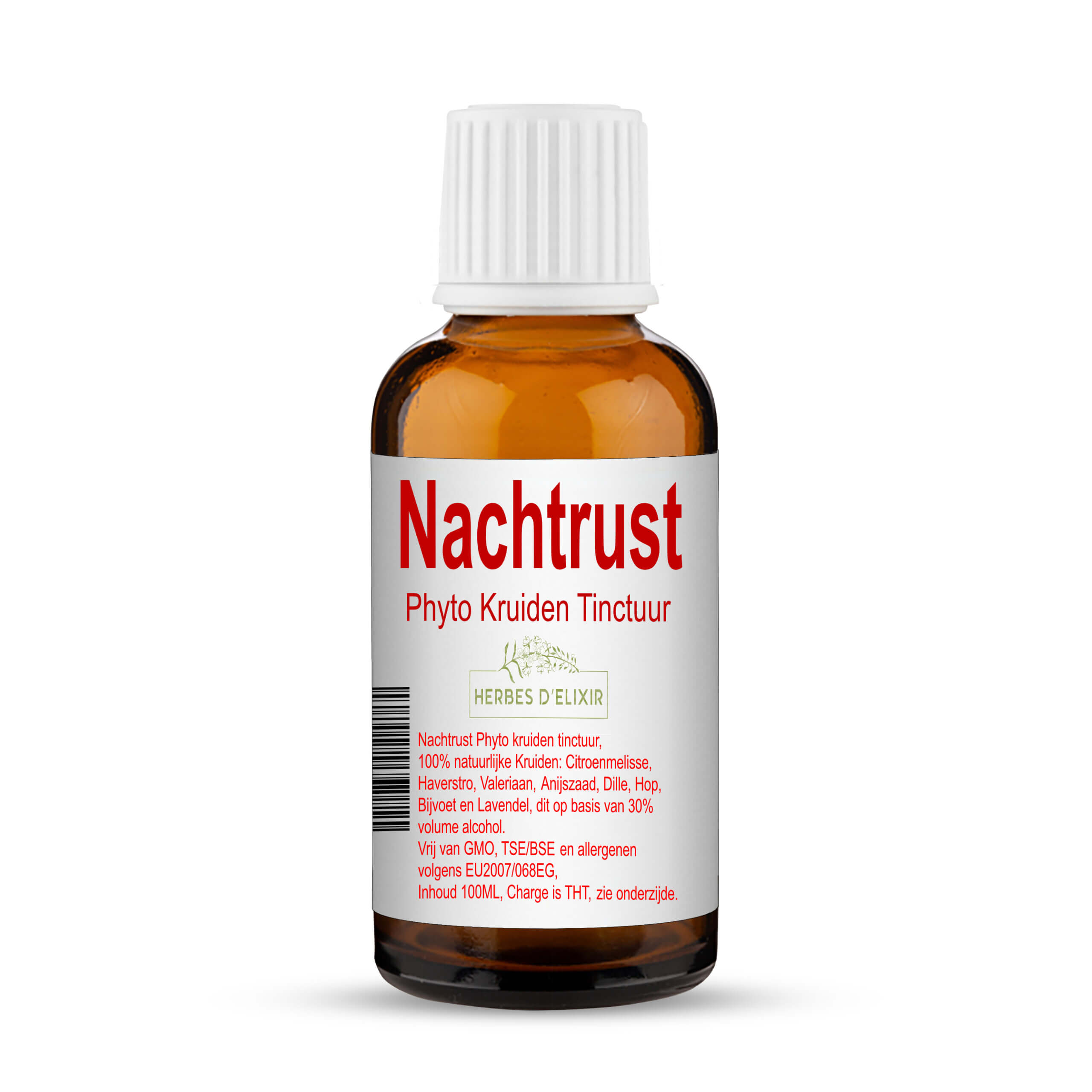 Nachtrust kruiden tinctuur - 100 ml - Herbes D'elixir