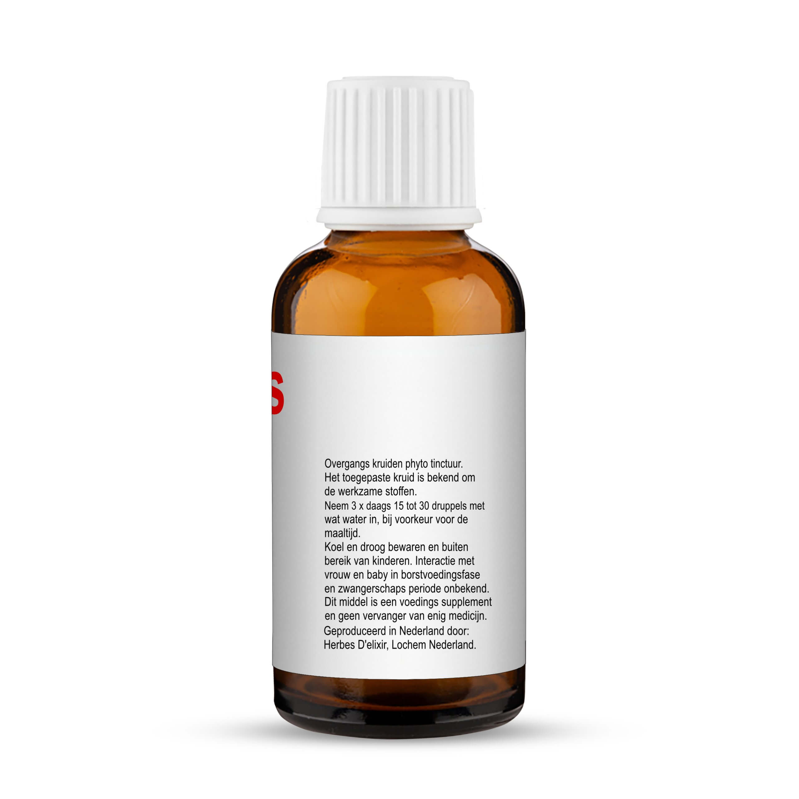 Overgangs Kruiden Tinctuur - 100 ml - Herbes D'elixir - Afbeelding 2