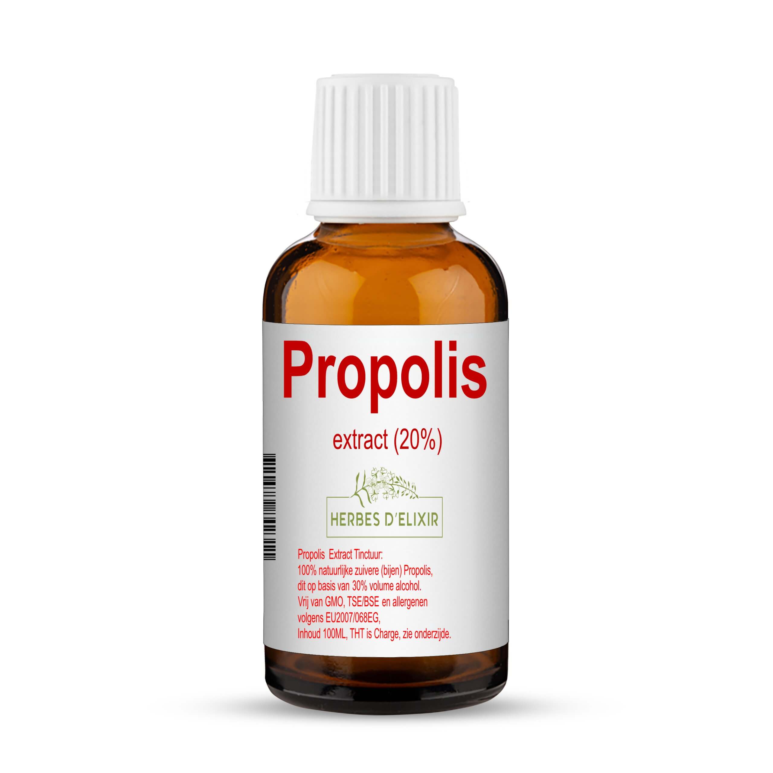 Propolis - 100 ml - 20% natuur zuivere bijen propolis