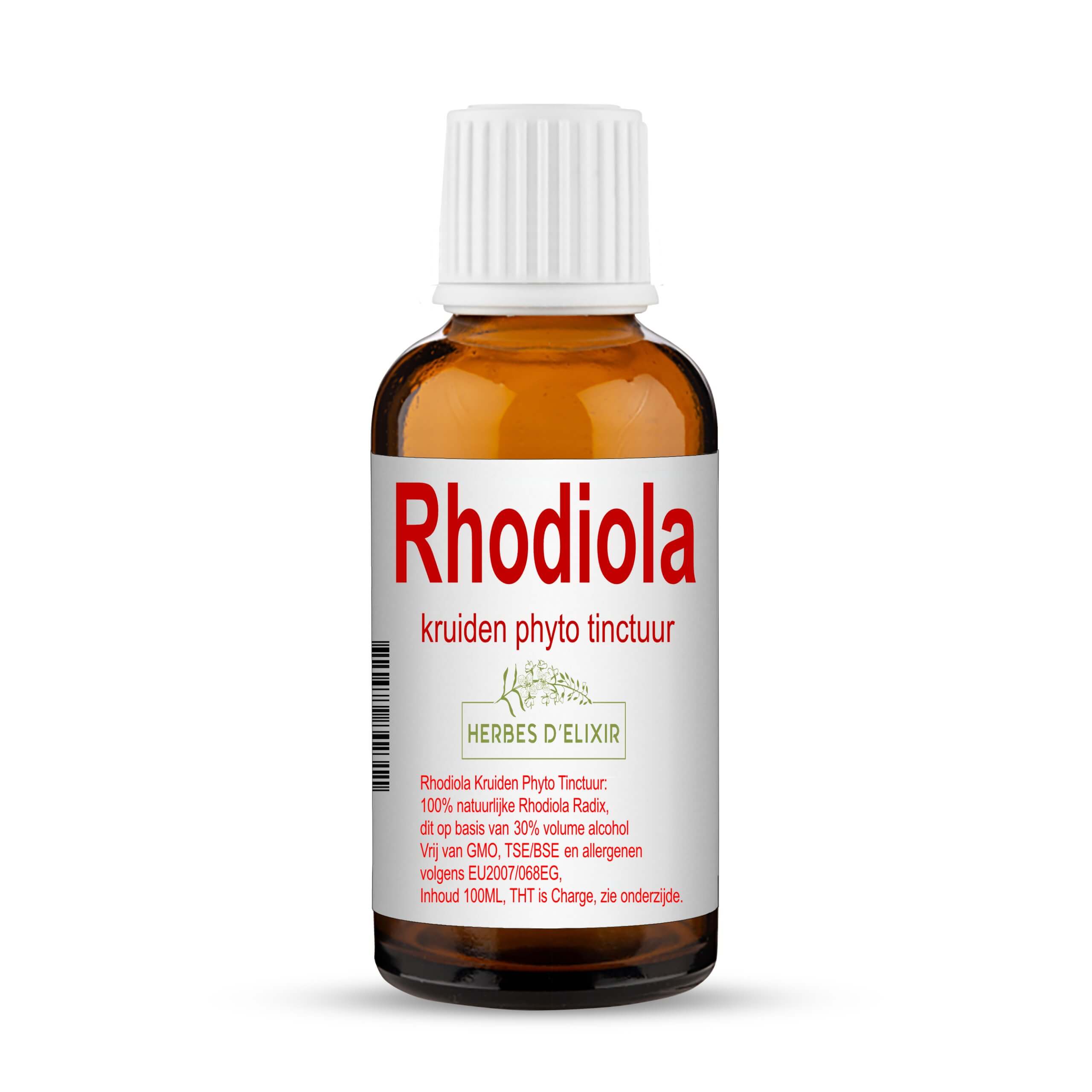 Rhodiola Kruiden Tinctuur - 100 ml - Herbes D'elixir