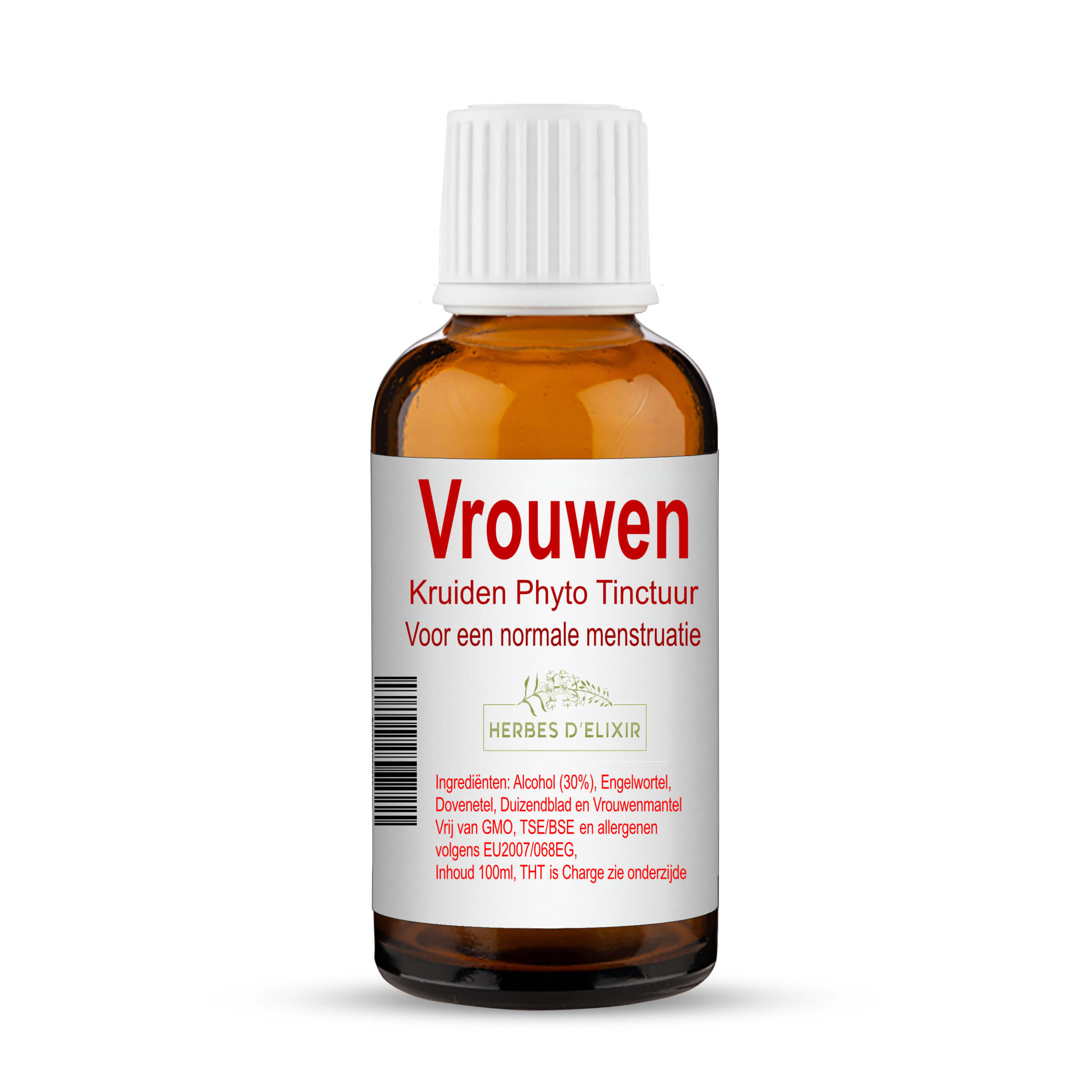 Vrouwen kruiden Tinctuur - 100 ml - Herbes D'elixir