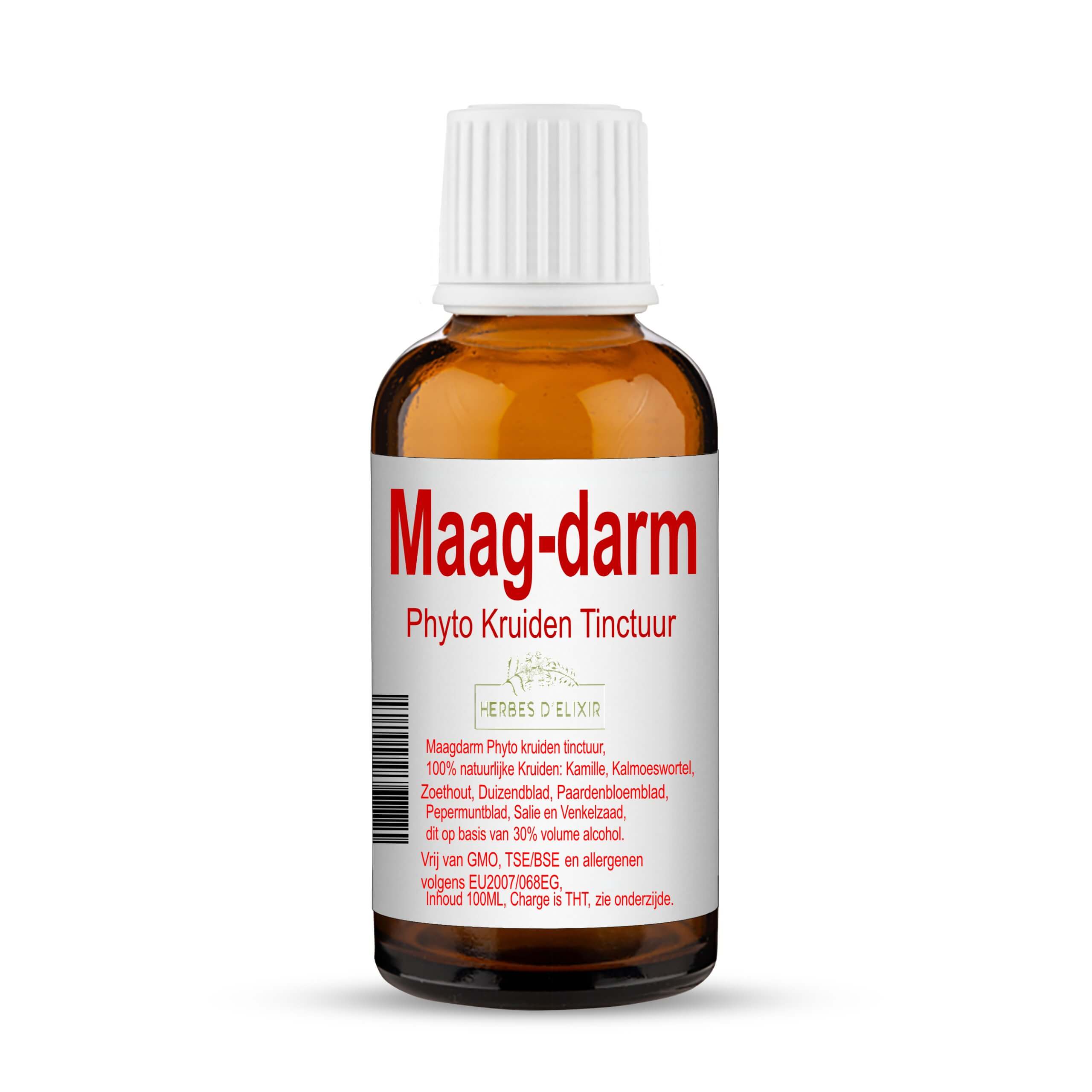 Maag en darm tinctuur - 100 ml - Herbes D'elixir