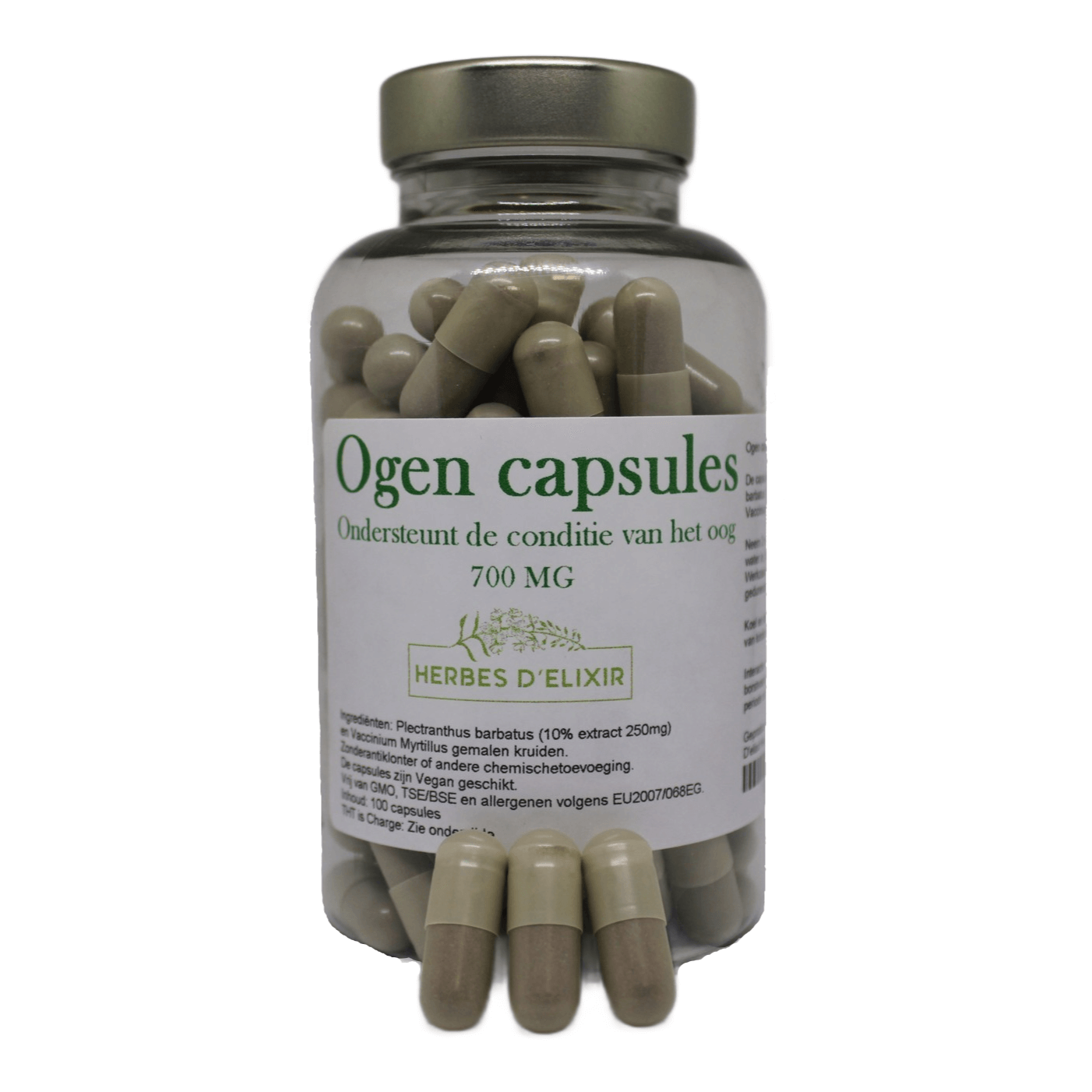 Ogen capsules - 700 mg - 100 capsules - Afbeelding 3