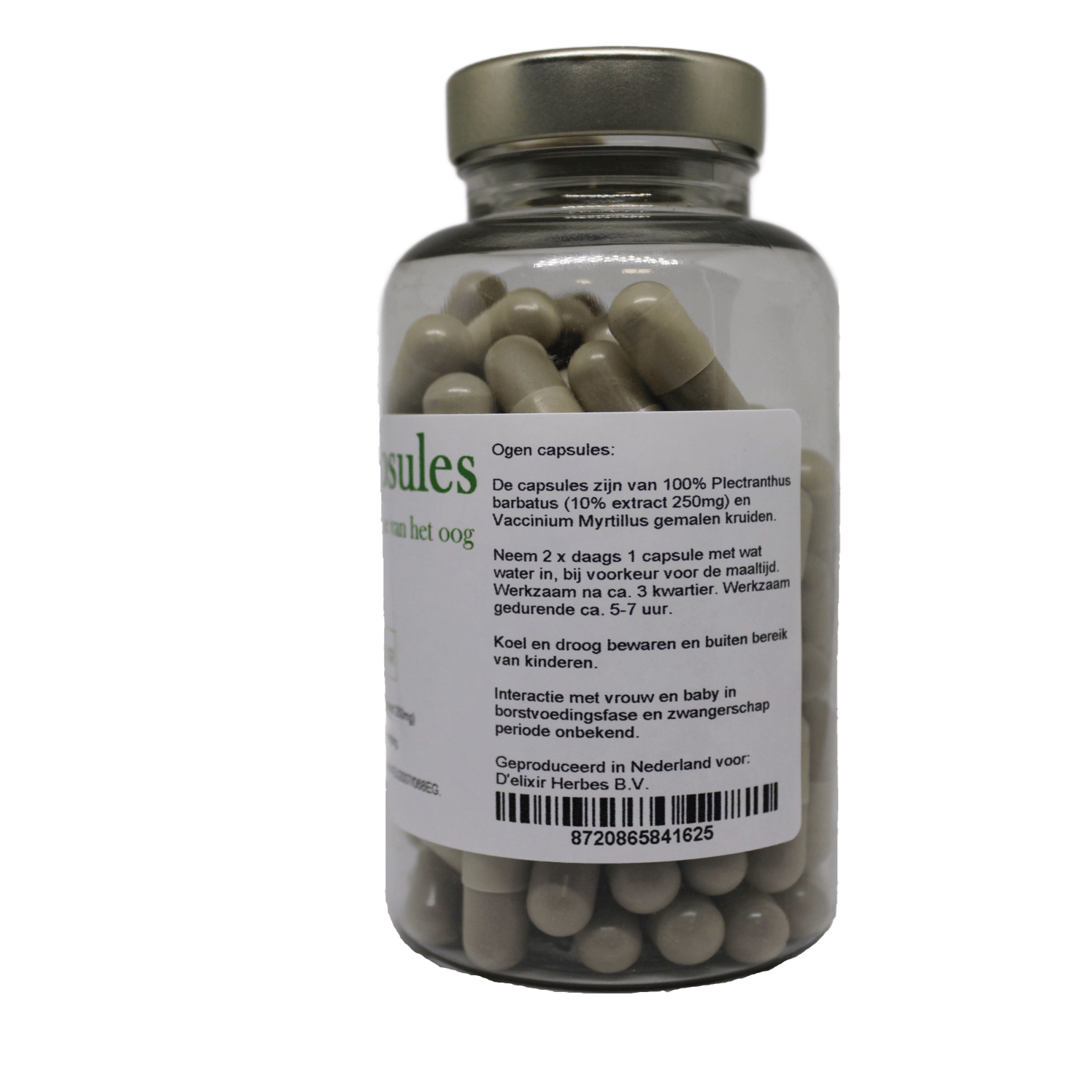 Ogen capsules - 700 mg - 100 capsules - Afbeelding 2