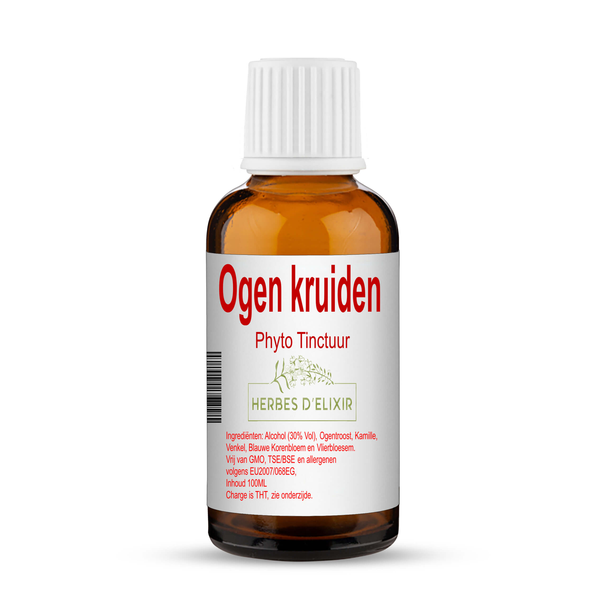 Ogen kruiden tinctuur - 100 ml - Herbes D'elixir