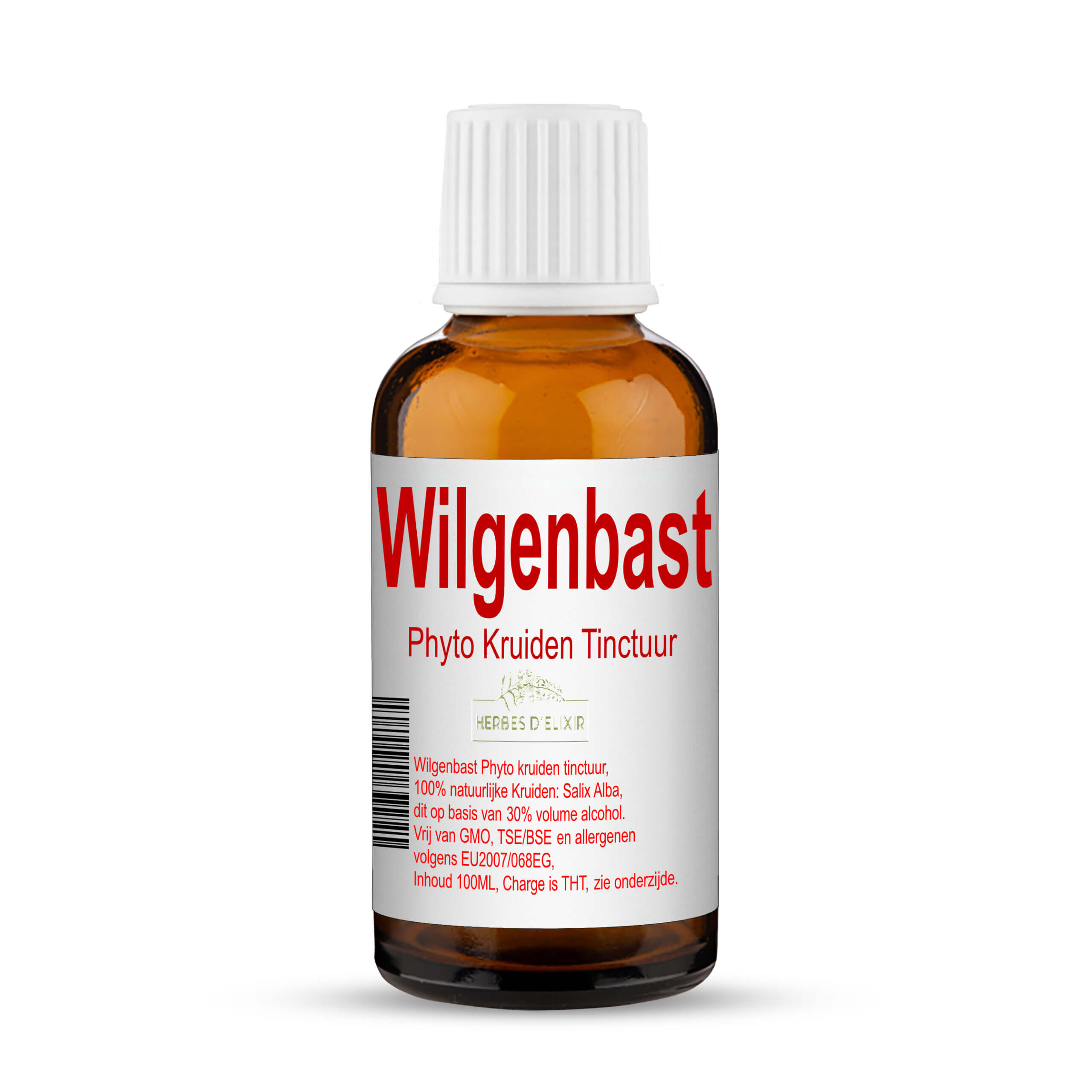 Wilgenbast tinctuur - 100 ml - Herbes D'elixir