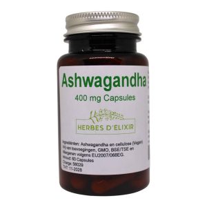 Ashwagandha capsules - 400 mg - 60 capsules