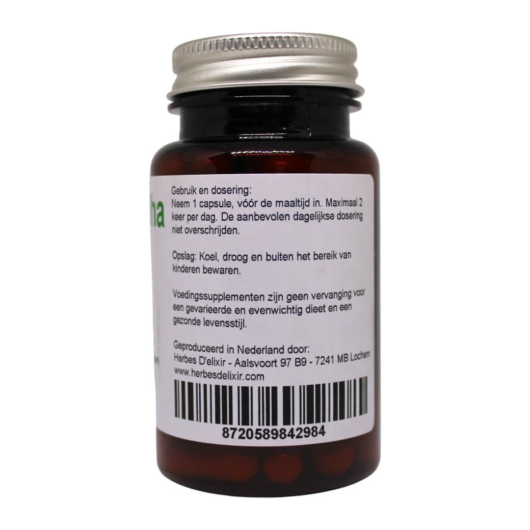 Ashwagandha capsules - 400 mg - 60 capsules - Afbeelding 2