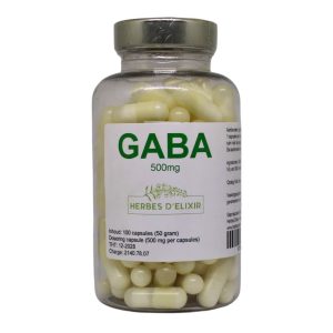 GABA capsules - 500 mg - 100 capsules
