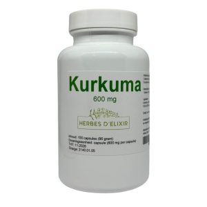Kurkuma capsules - 600 mg - 150 capsules