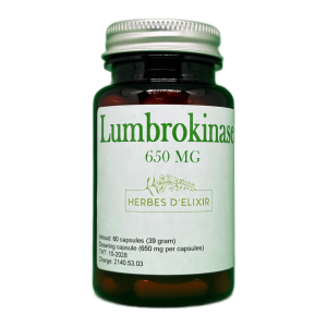 Lumbrokinase capsules - 650 mg - 60 capsules