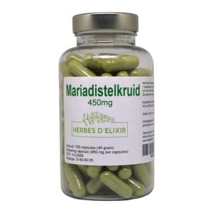 Mariadistelkruid capsules - 450 mg - 100 capsules