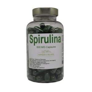 Spirulina capsules - 600 mg - 100 capsules