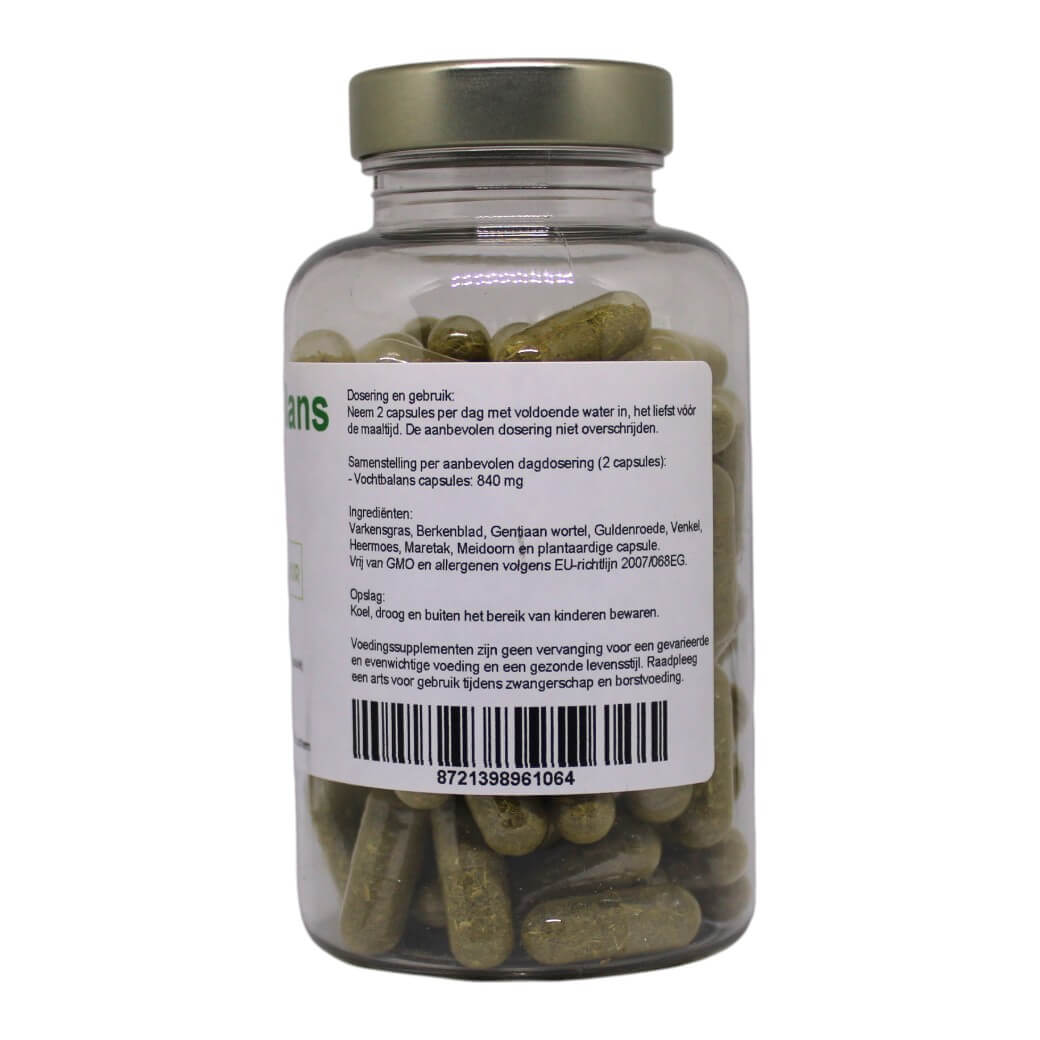 Vochtbalans capsules - 420 mg - 100 capsules - Afbeelding 2