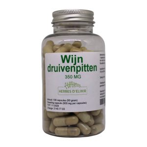 Wijn druivenpitten capsules - 350 mg - 100 capsules