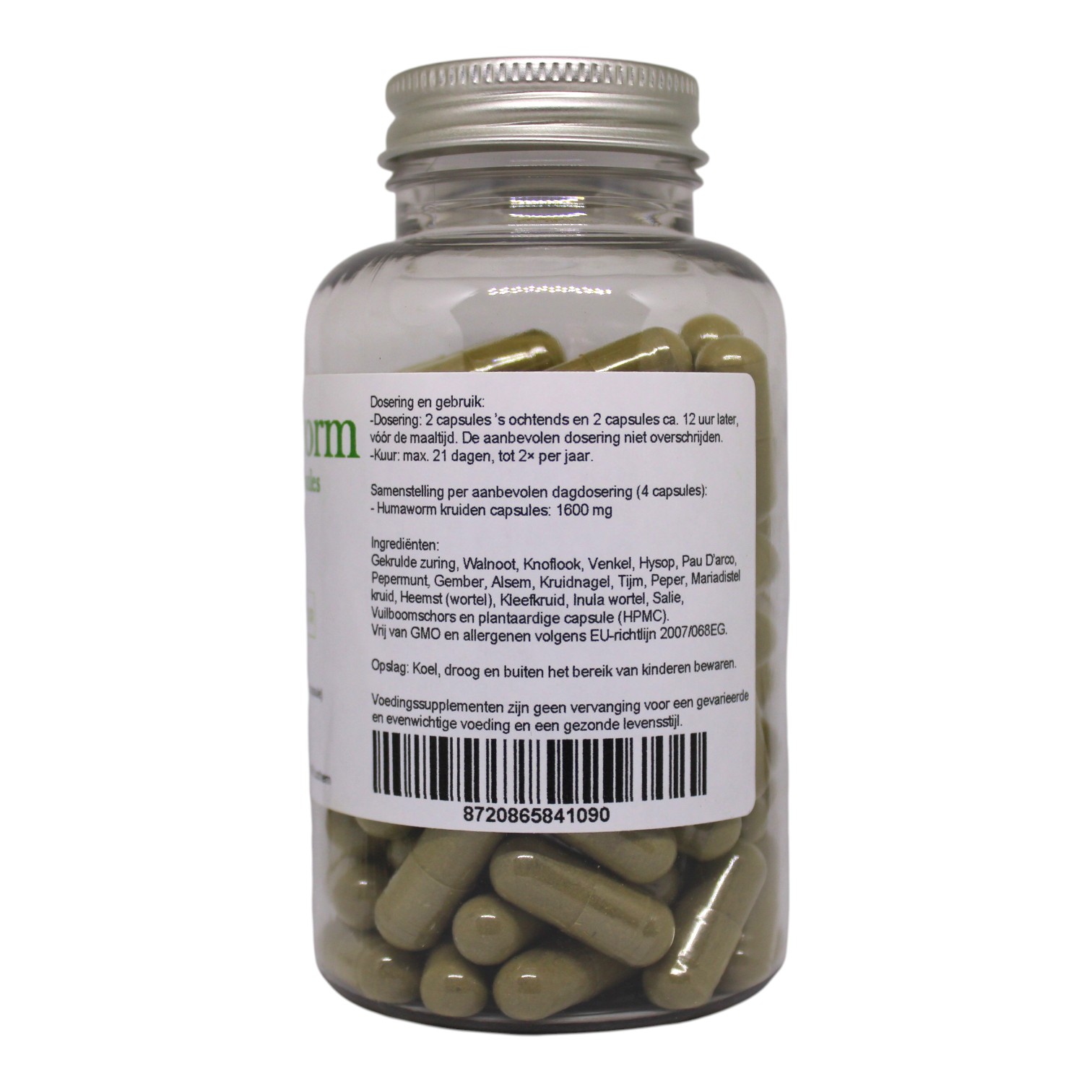 Humaworm capsules - Detox - 100 capsules - Afbeelding 2