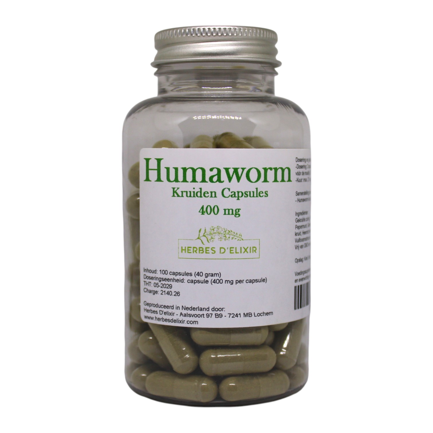 Humaworm capsules - Detox - 100 capsules